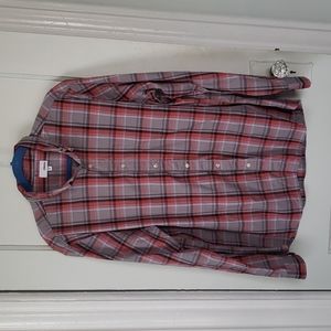 NWOT Sonoma Casual Plaid Button Down Shirt- XL